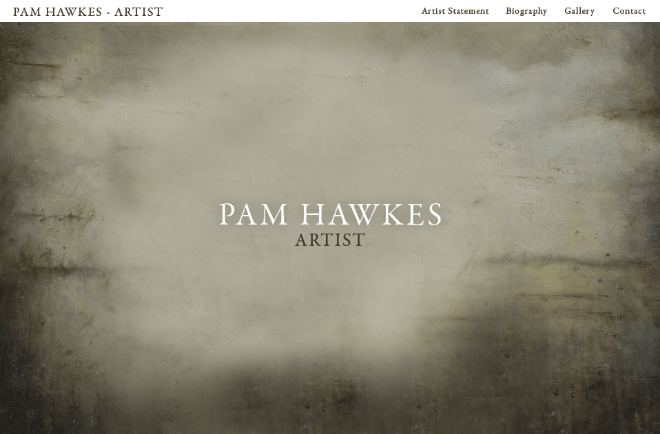 PAM HAWKES - HOME PAGE